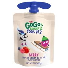 GoGo squeeZ<sup>®</sup> yogurtZ Berry