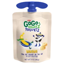 GoGo squeeZ<sup>®</sup> yogurtZ Banana